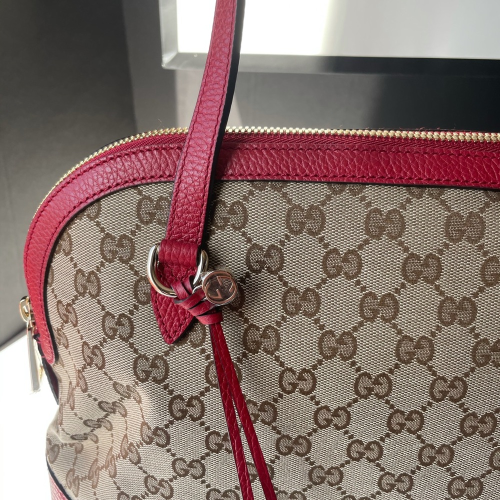 Gucci Bree Guccissima GG Canvas Shoulder Bag